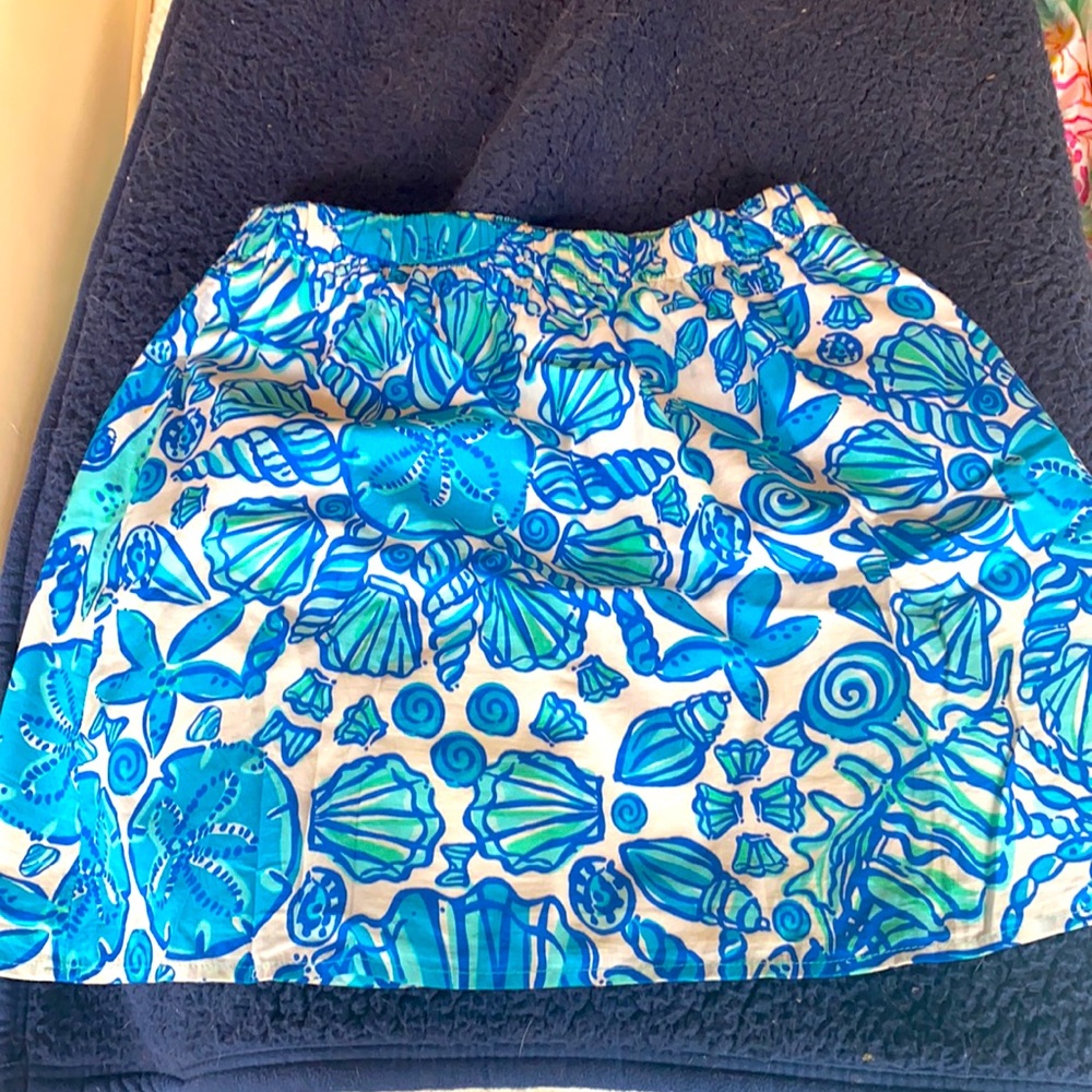 Vintage Lilly Print skirt